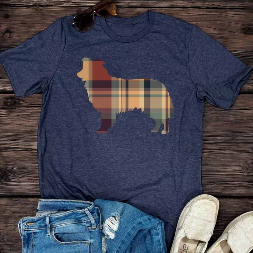 Fall Plaid Dogs | Tee