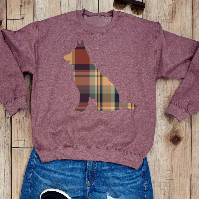 Fall Plaid Dogs | Crew