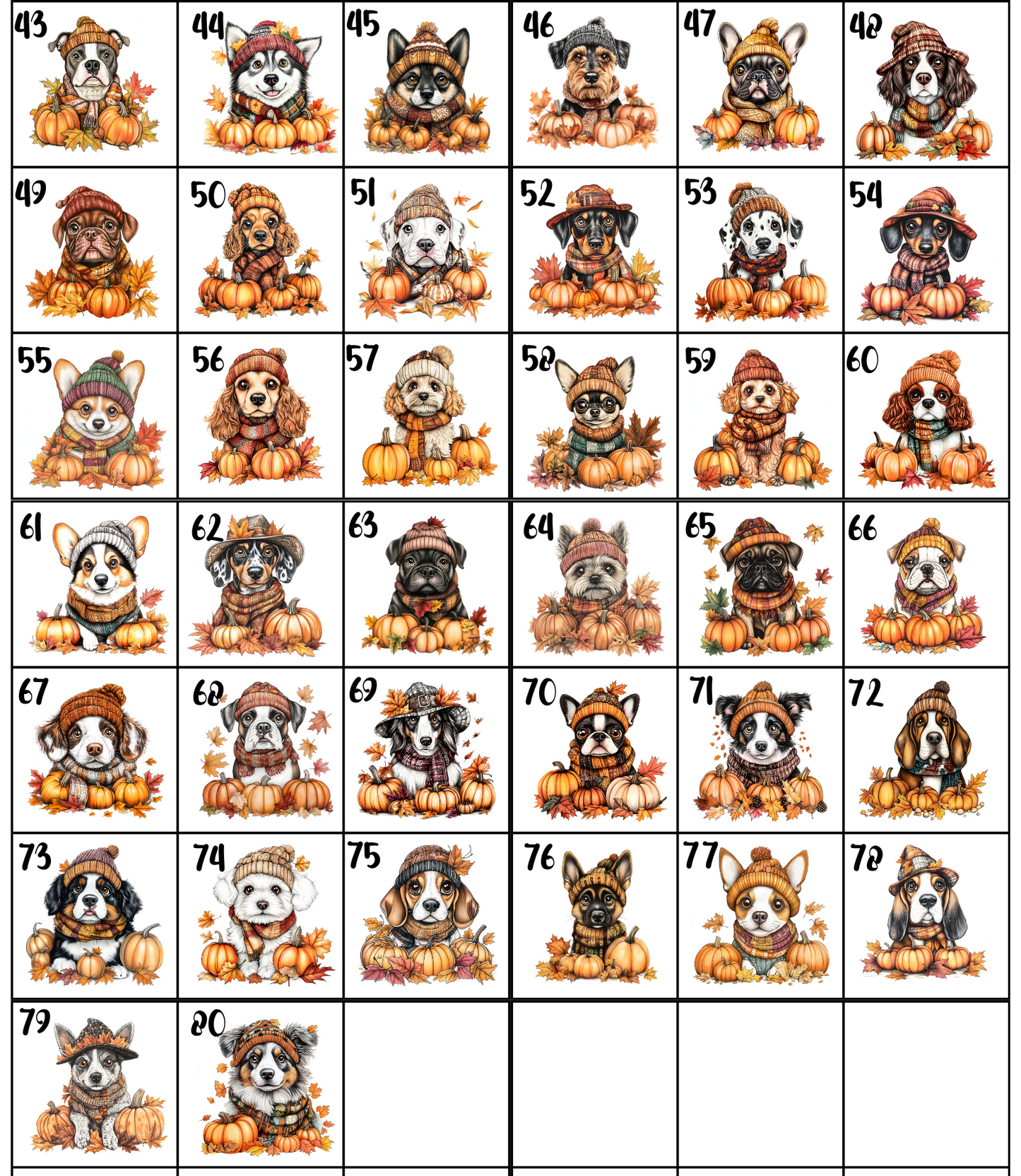 Autumn Dogs