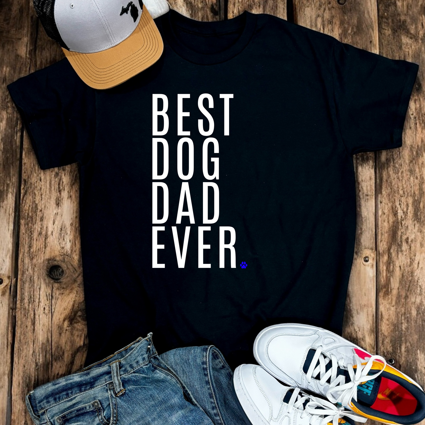 Best Dog Dad Ever | Tee