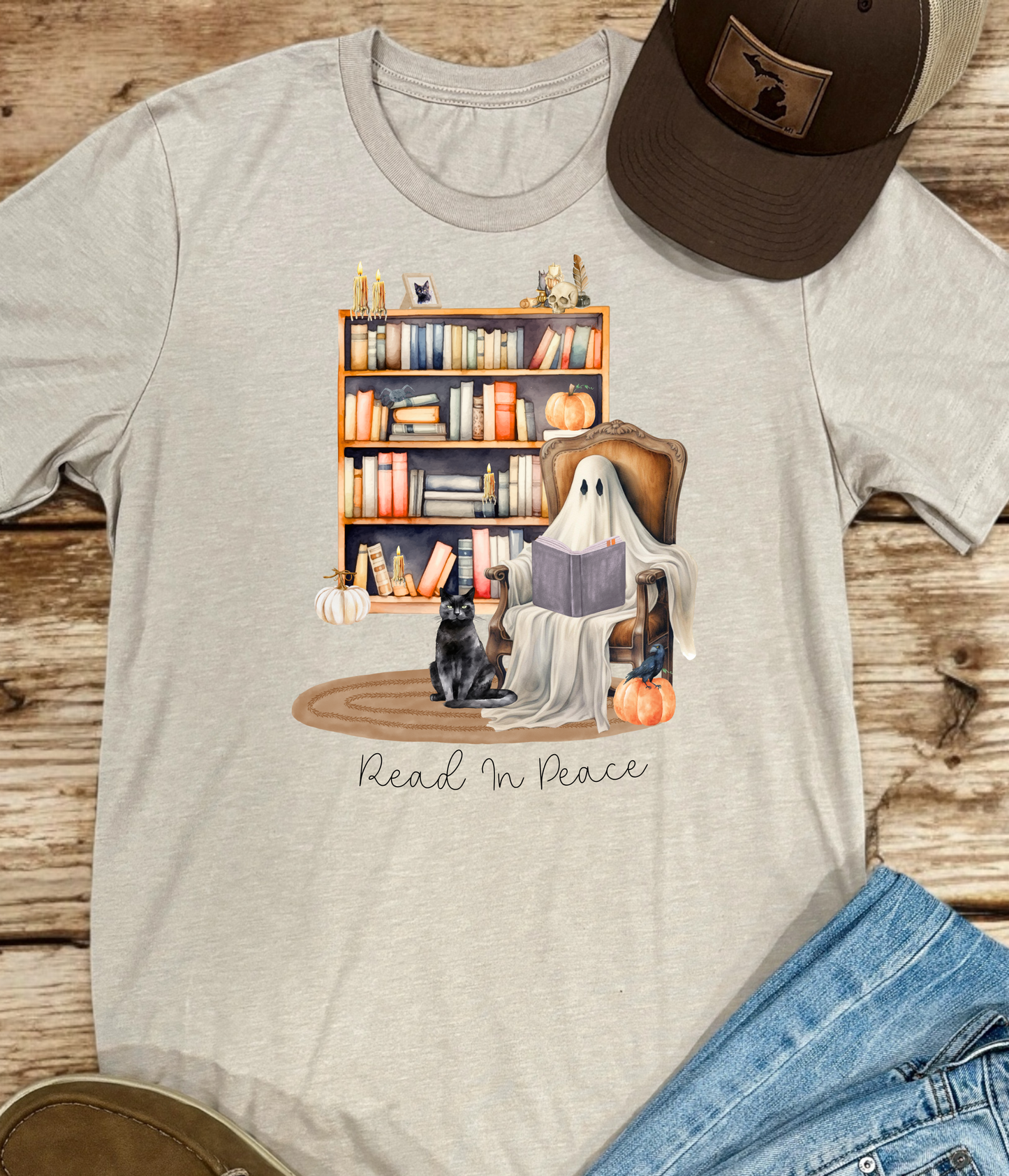 Haunted Library | Tee