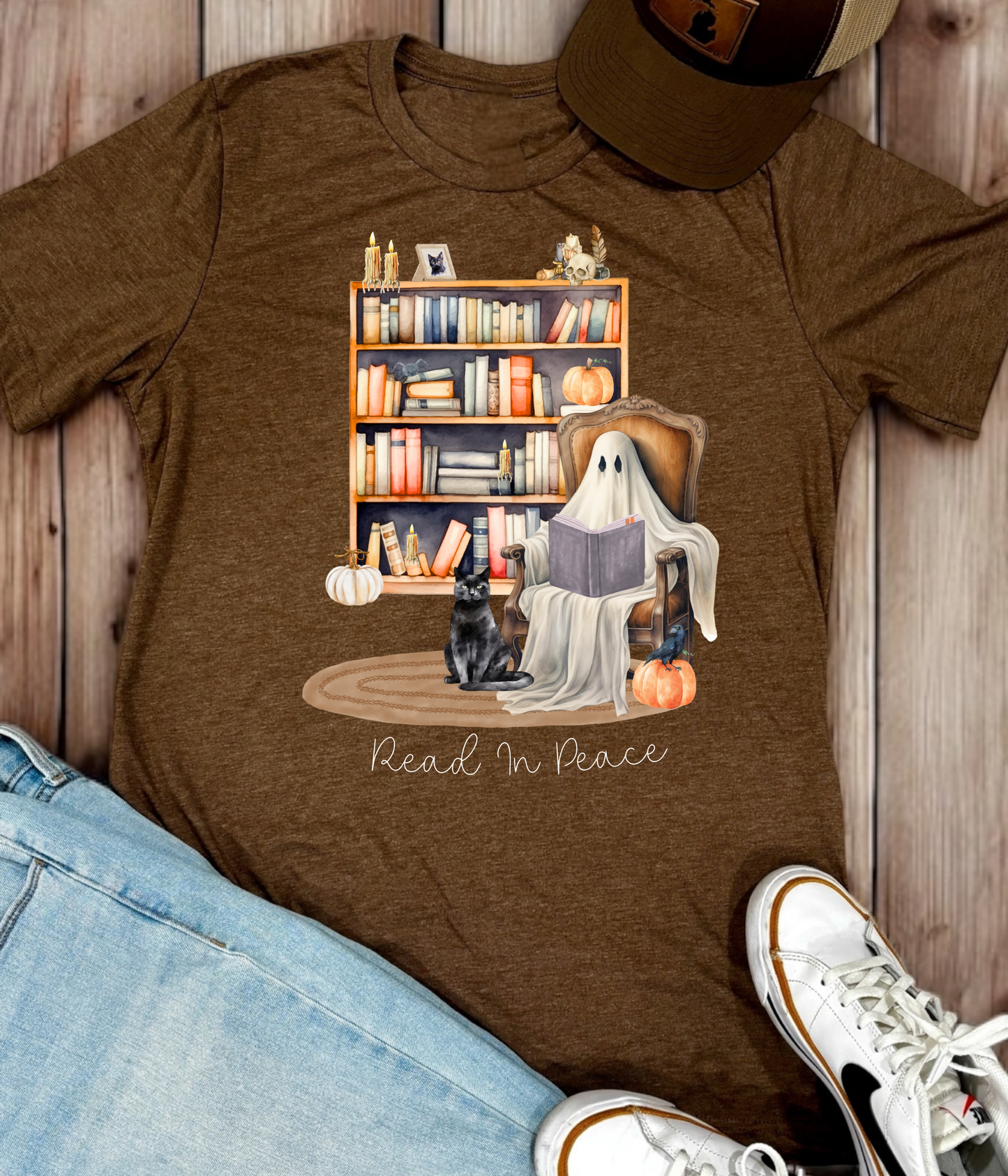 Haunted Library | Tee