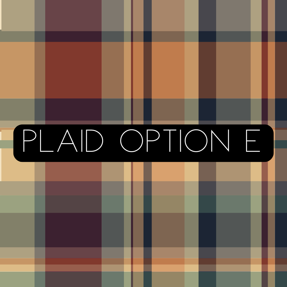 Fall Plaid Dogs | Crew
