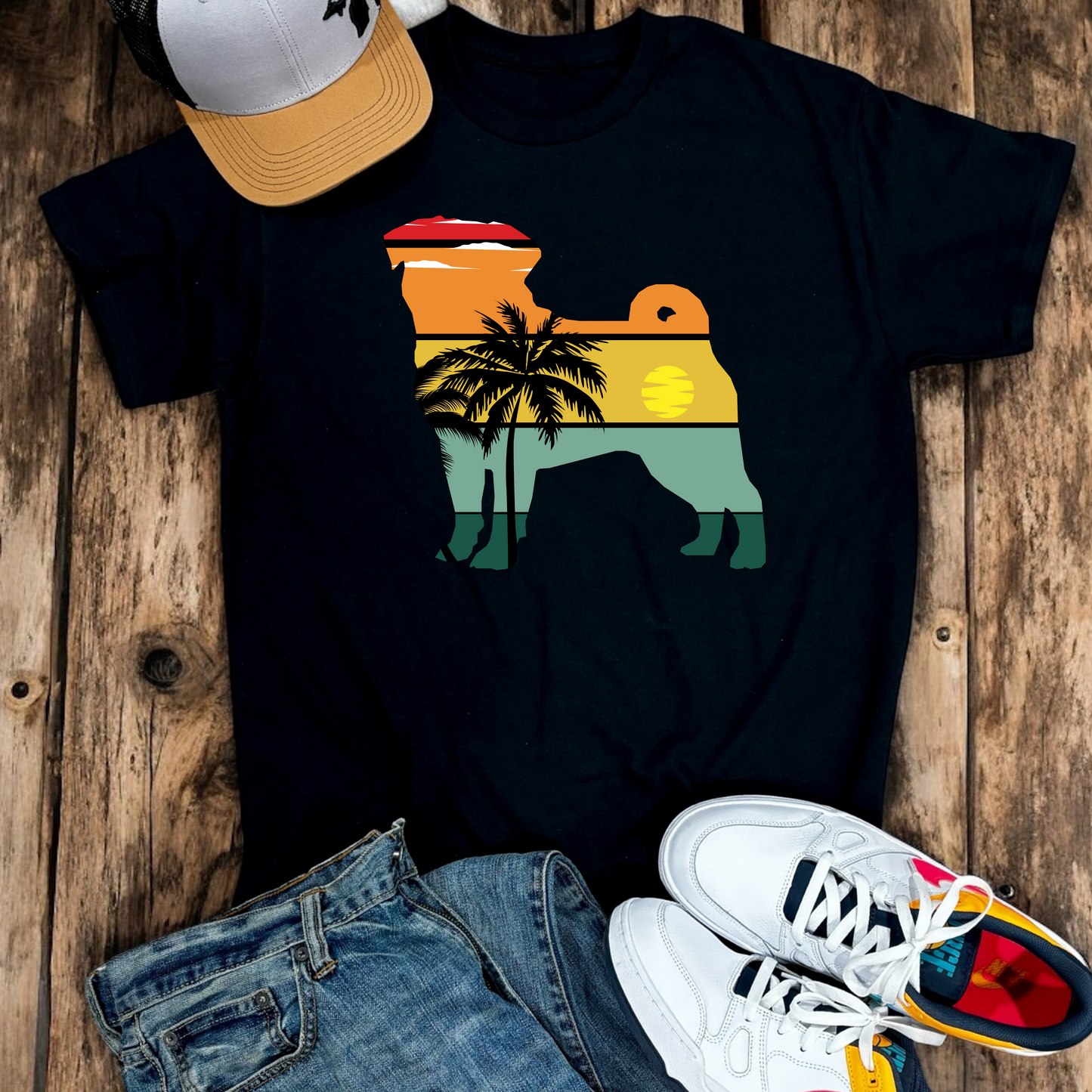Sunset Dog | Tee