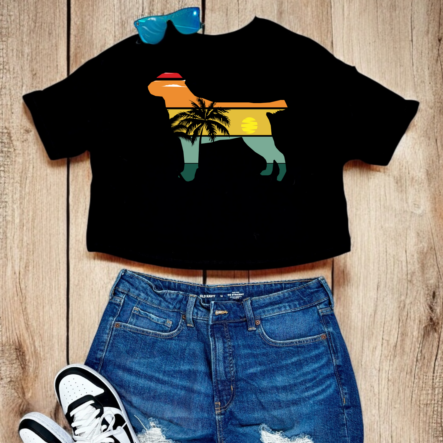 Sunset Dog | Tee