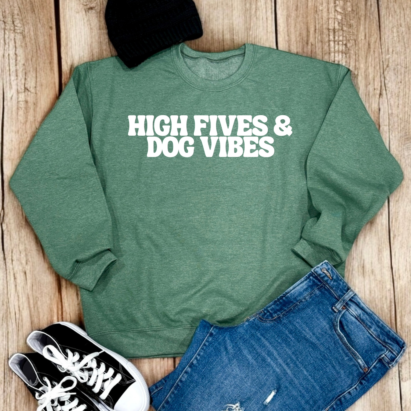 High Fives & Dog Vibes | Crew