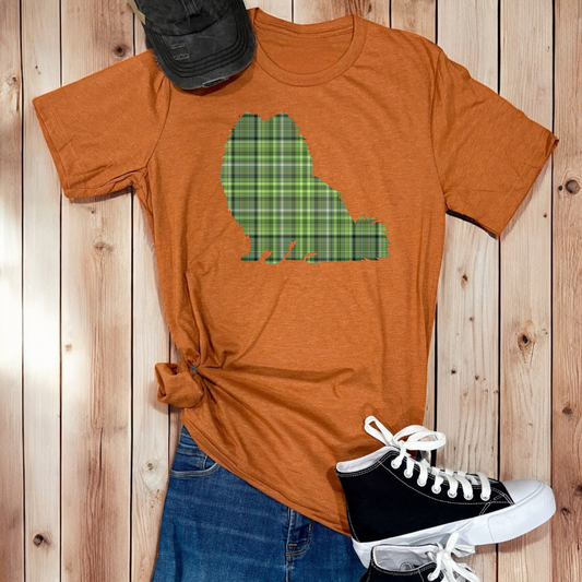 Fall Plaid Dogs | Tee