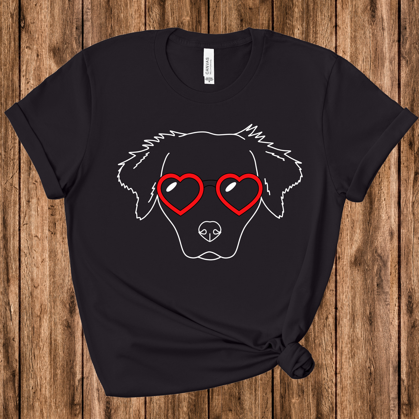 Dogs w/ Heart Glasses