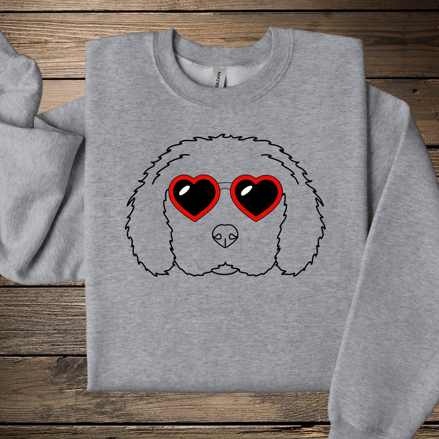 Dogs w/ Heart Glasses