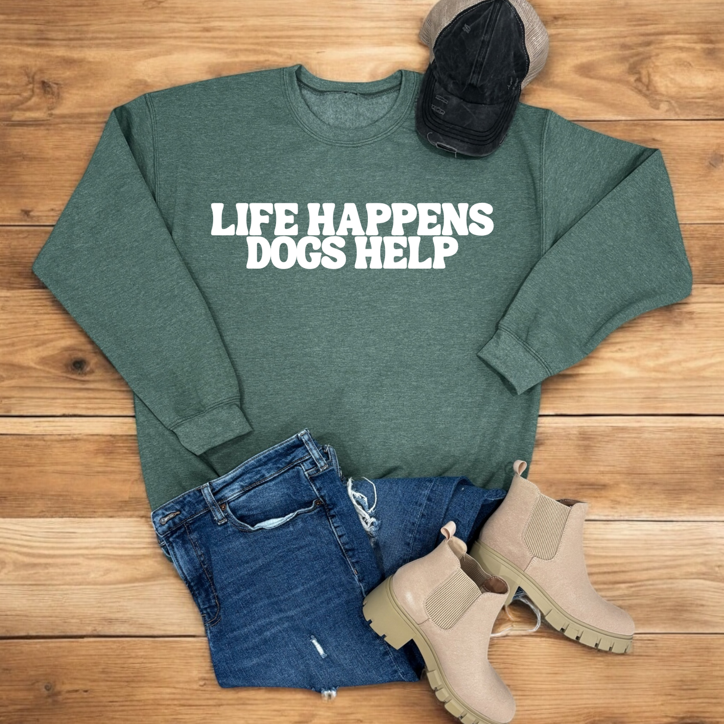 Life Happens Dogs Help | Crew
