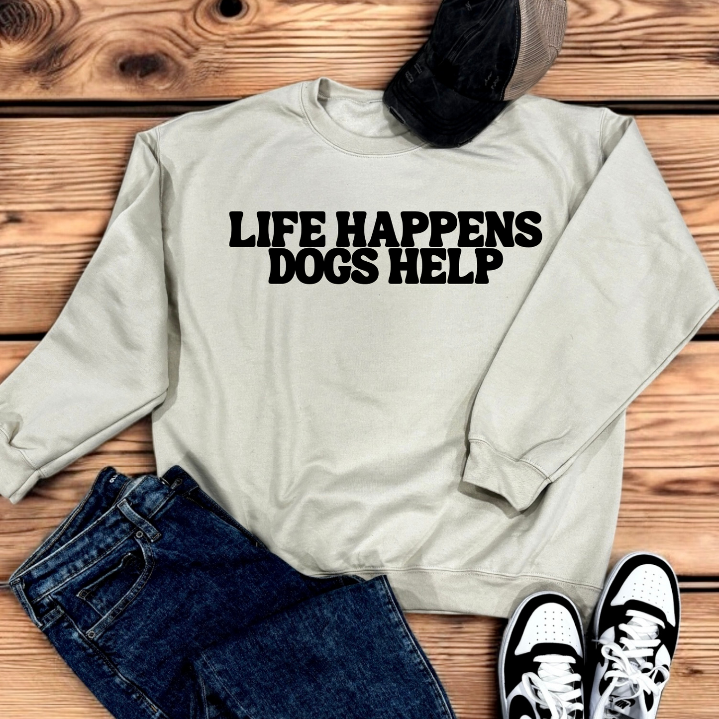 Life Happens Dogs Help | Crew