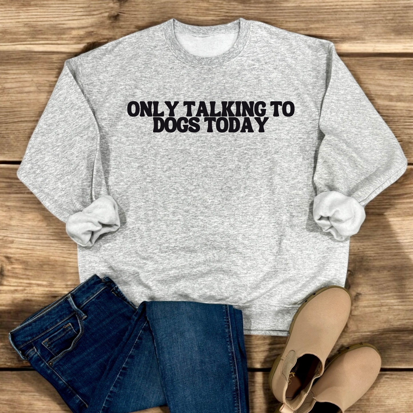 Only Talking to Dogs Today | Crew
