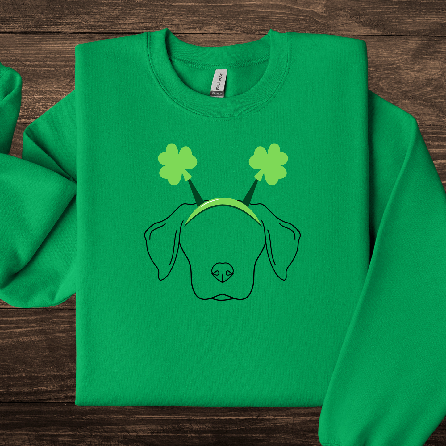 Dogs w/ Shamrock Glasses