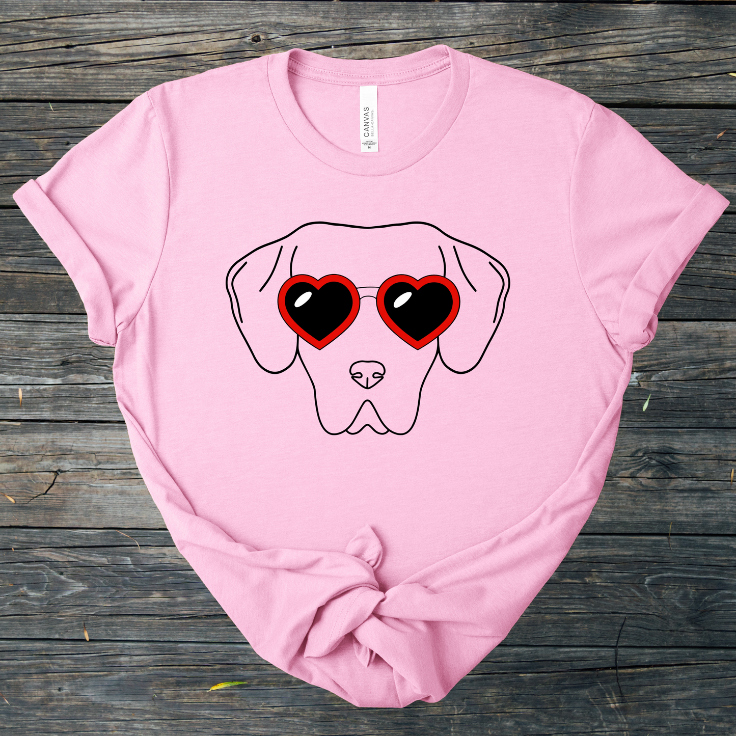 Dogs w/ Heart Glasses