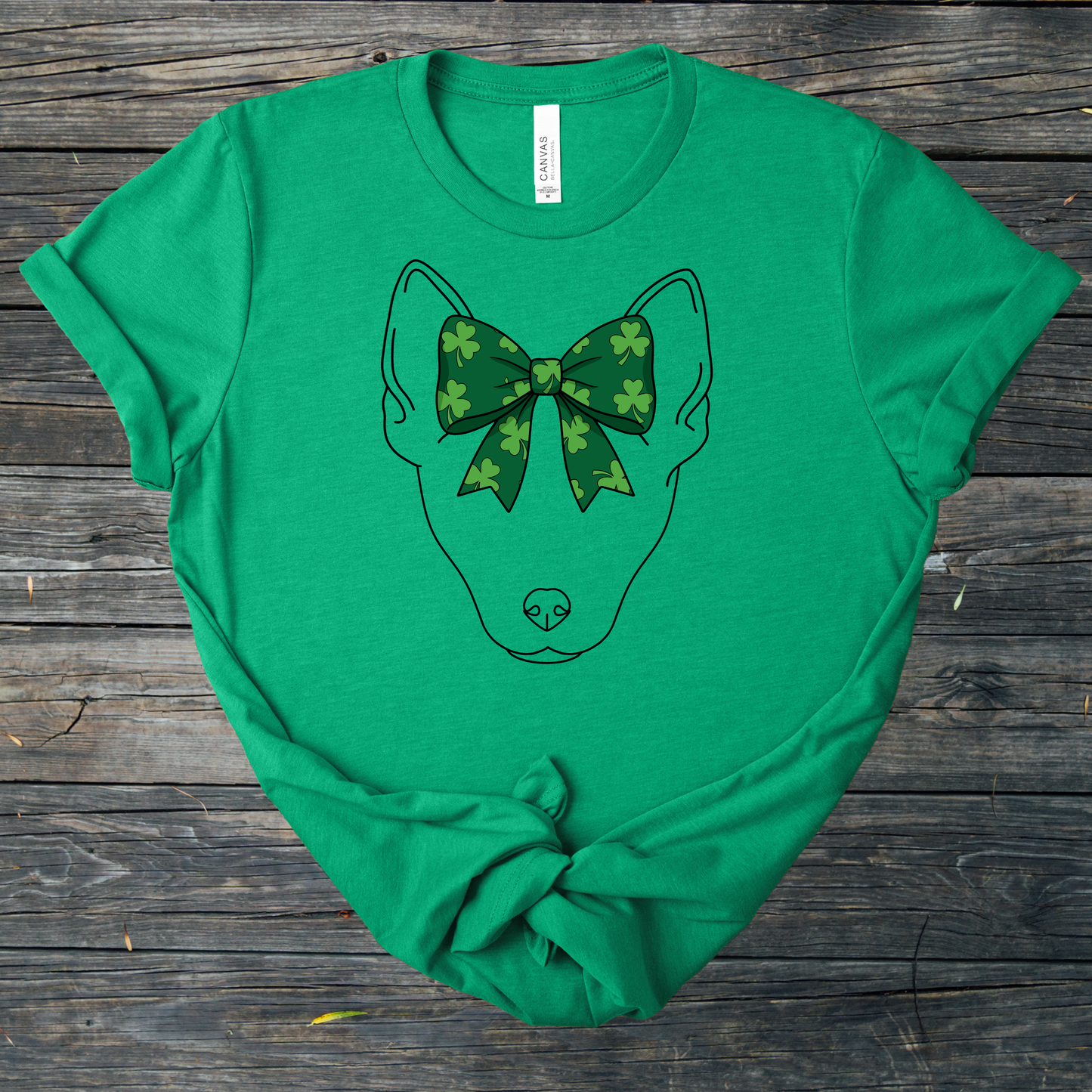 Dogs w/ Shamrock Glasses